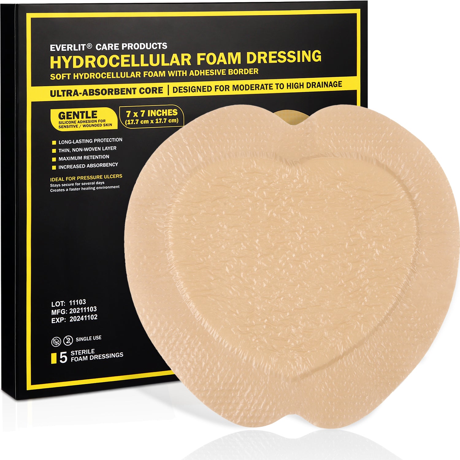 SACRAL SILICONE FOAM DRESSING SACRAL SILICONE FOAM DRESSING