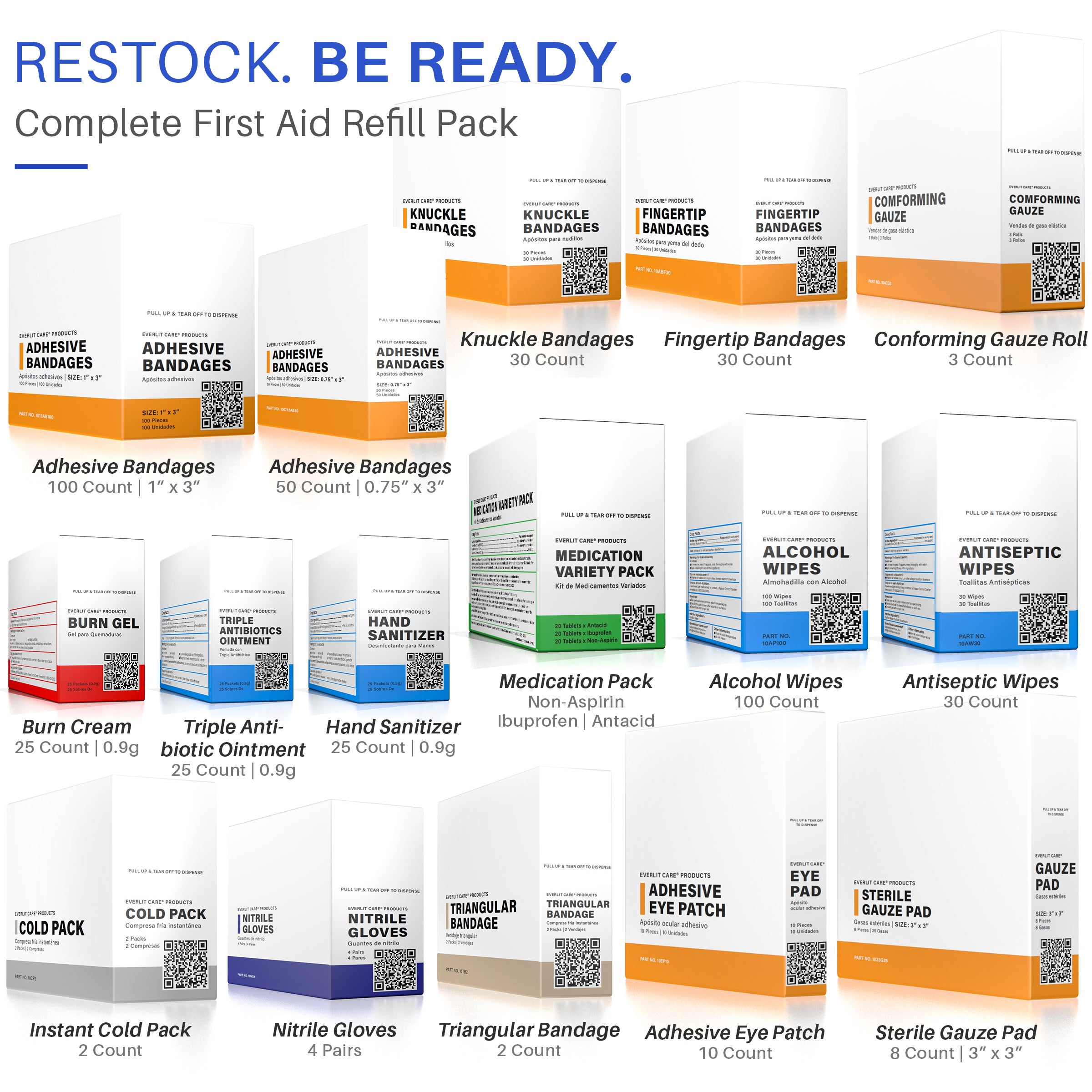 First Aid Kit Refill