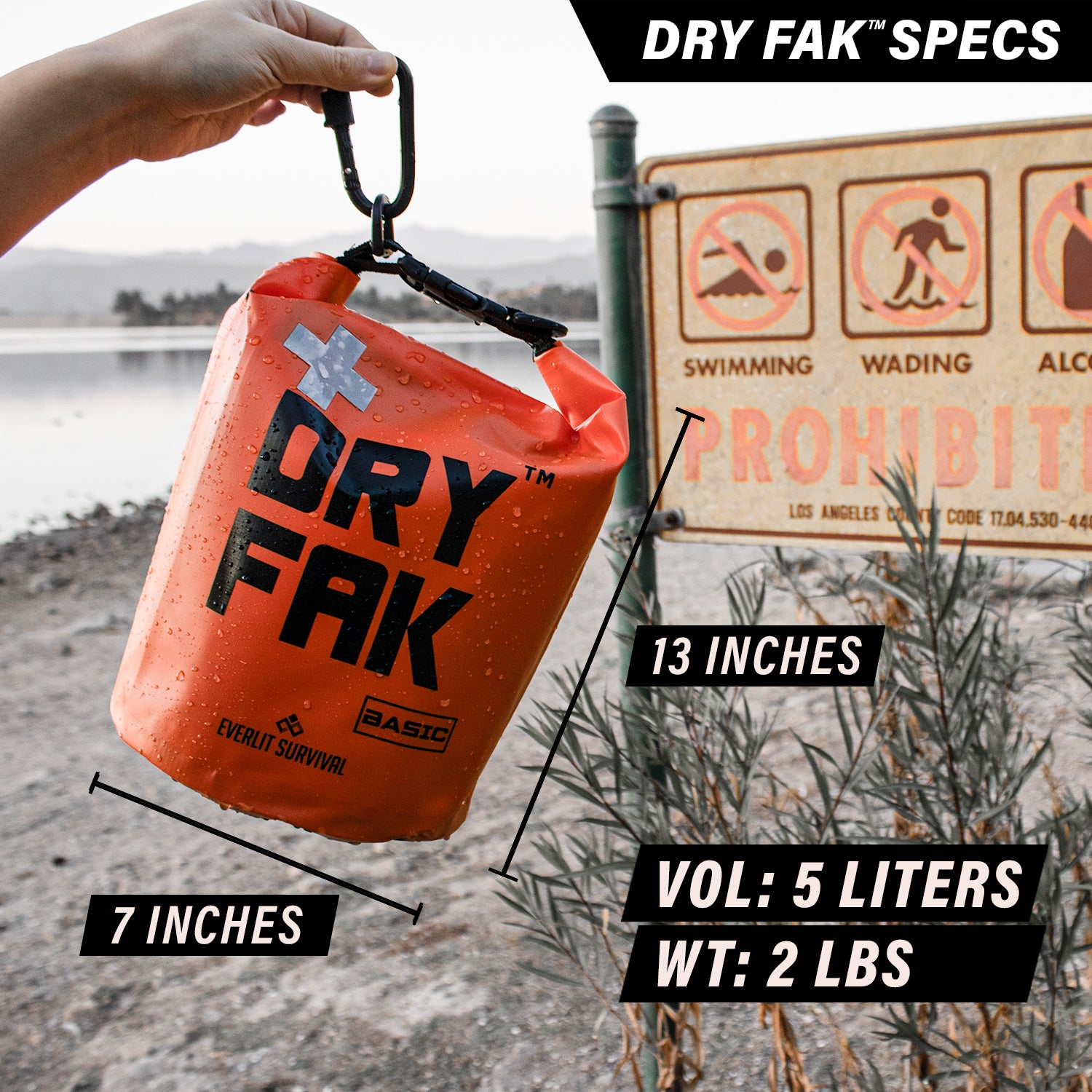DRY FAK™ WATERPROOF FIRST AID KIT