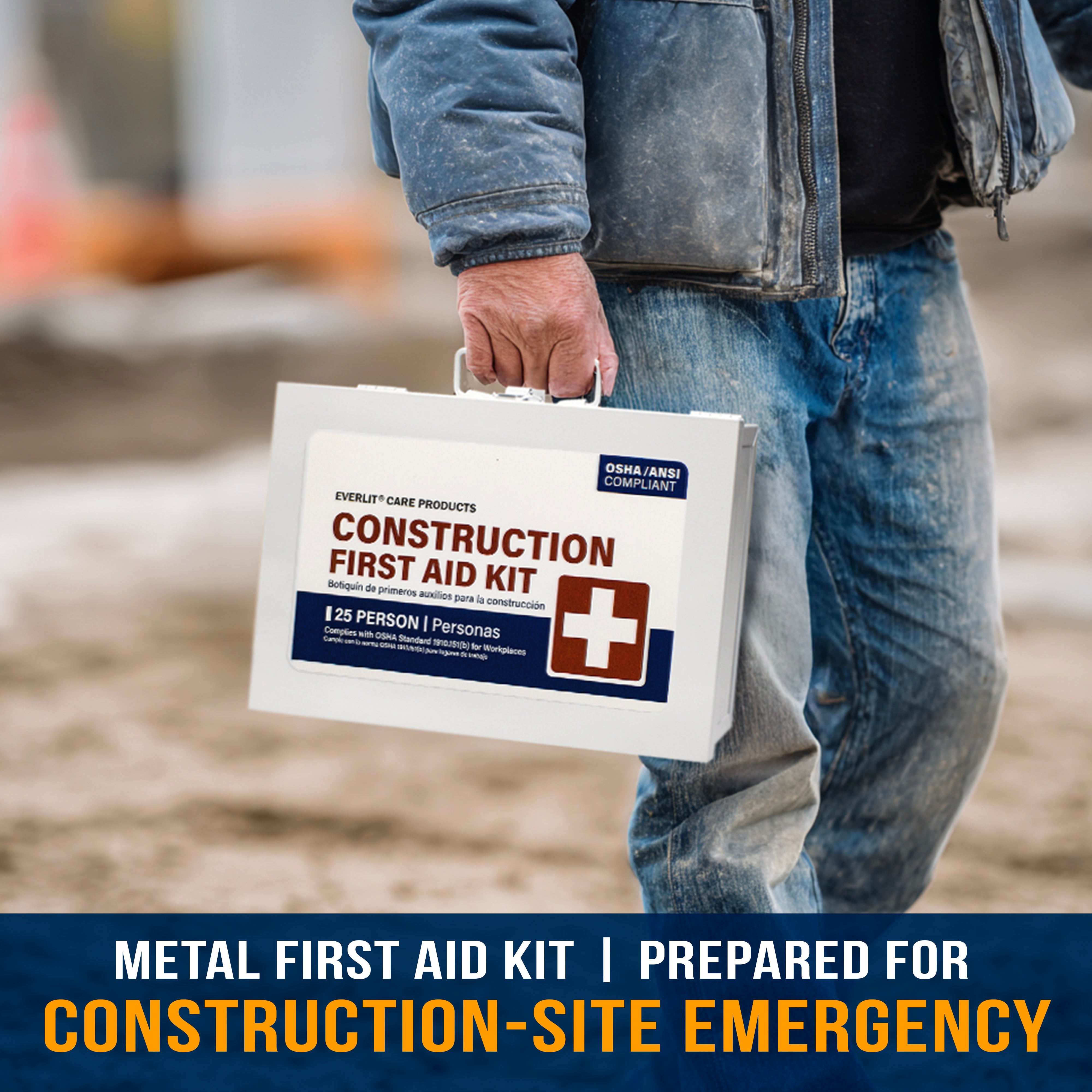 Construction First Aid Kit [25 Person]