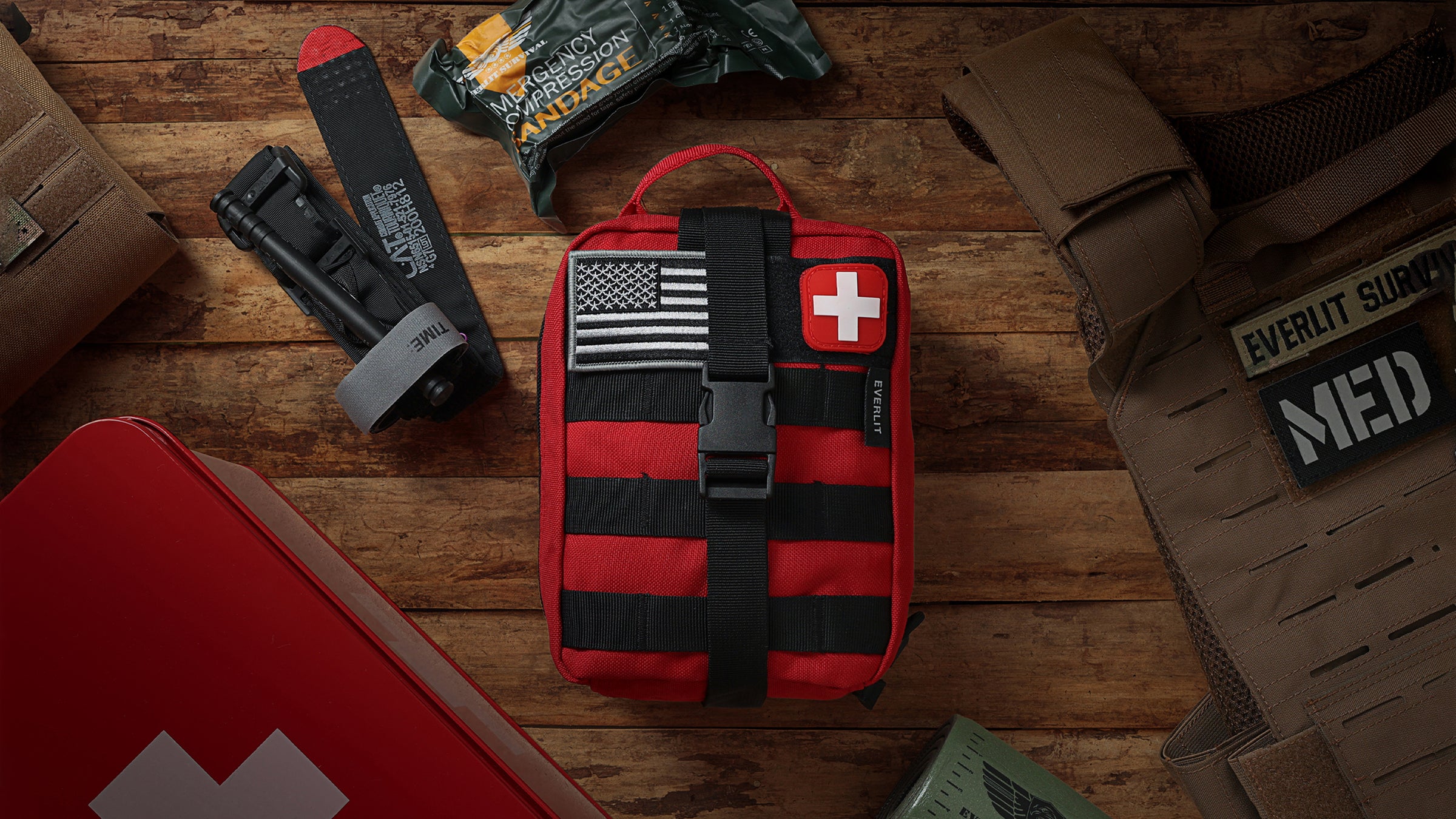 Stay Ready for Anything with our Tactical IFAK and Medical Kits