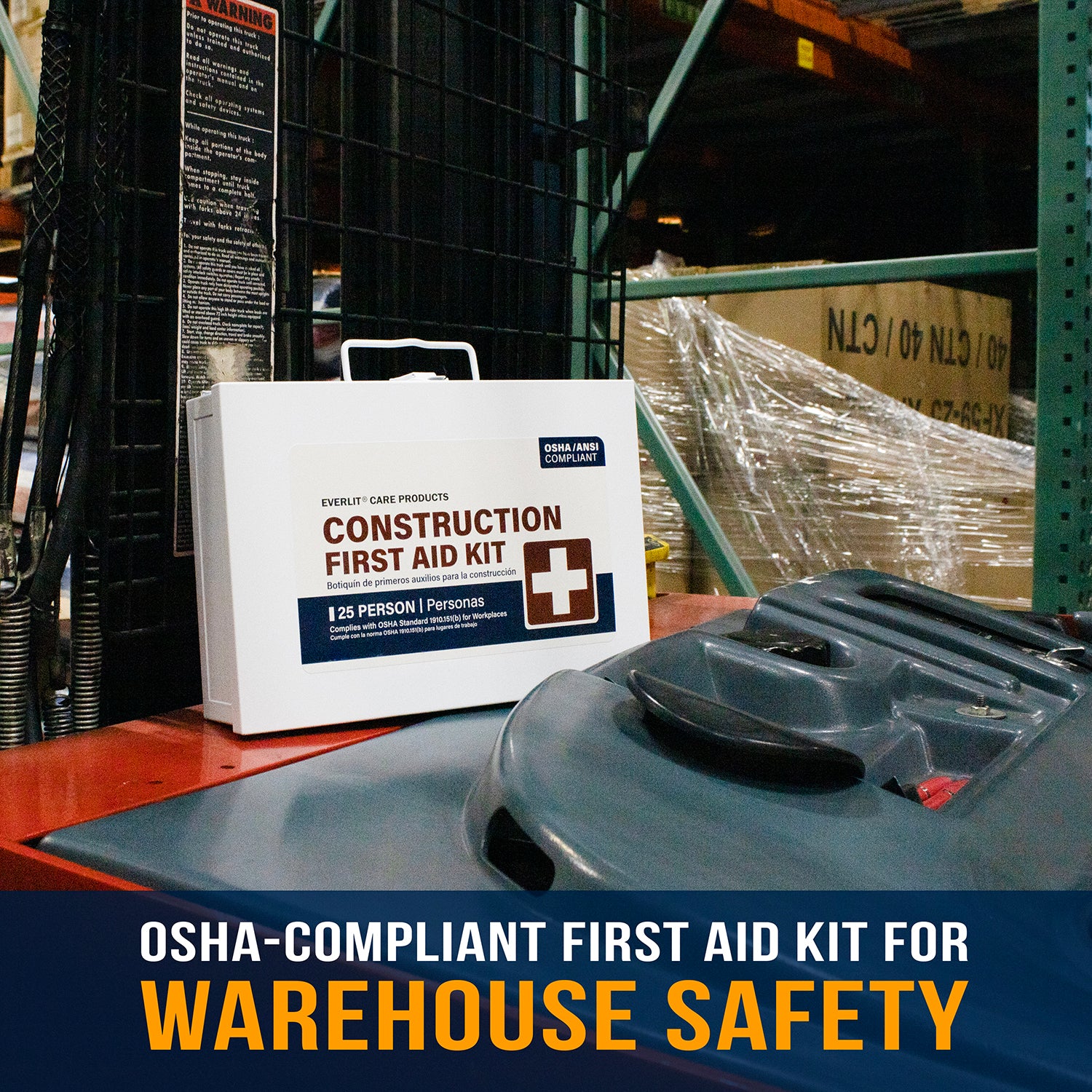 Construction First Aid Kit [25 Person]