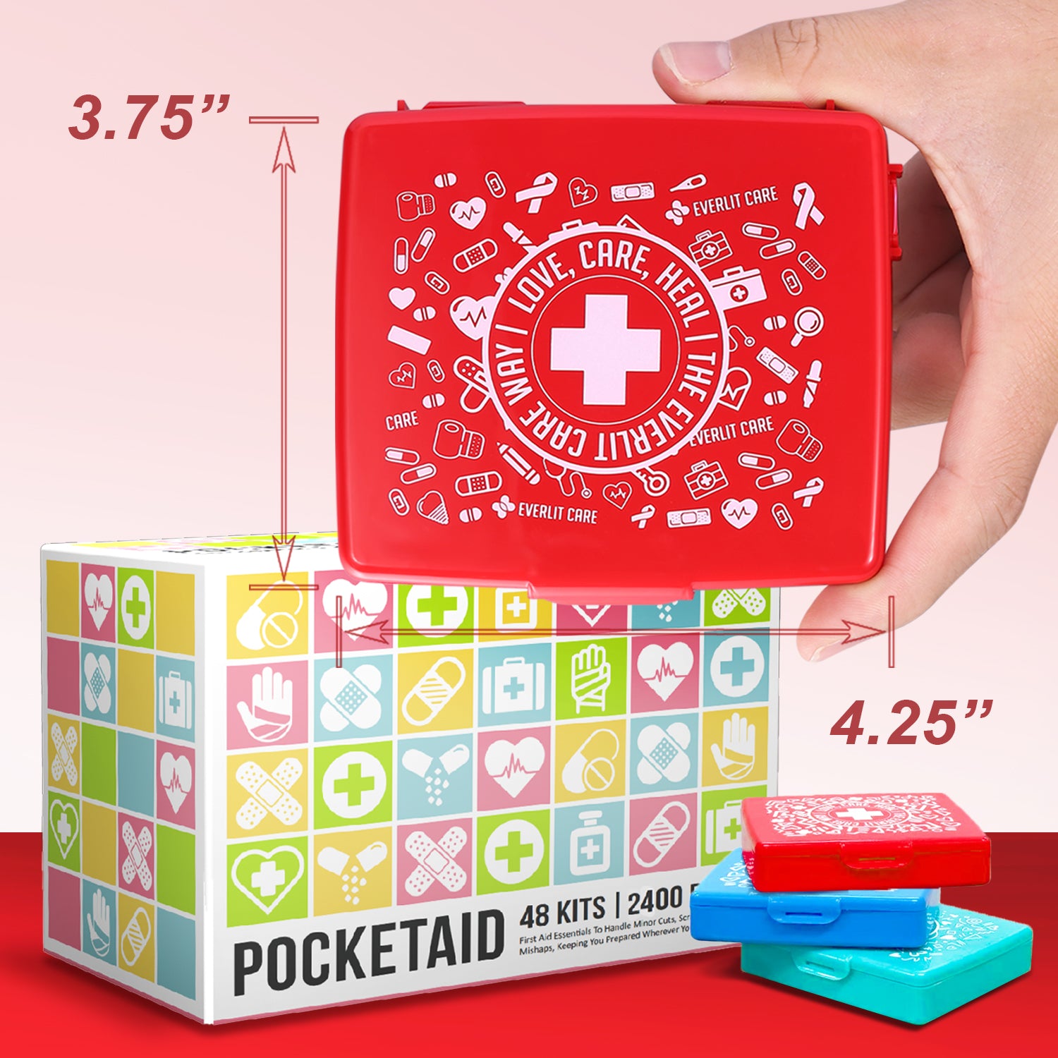 PocketAid First Aid 48 Pack