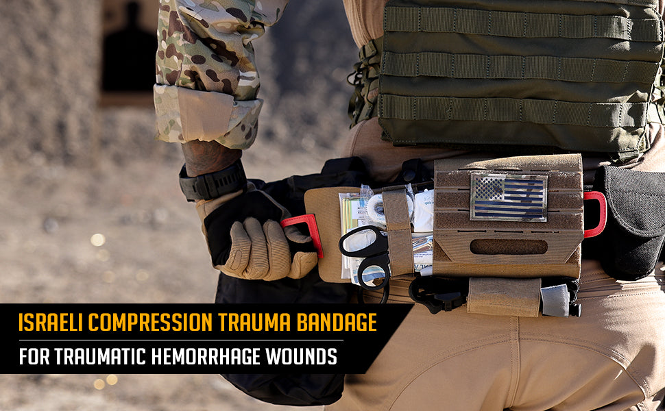 Israeli Compression Trauma Bandage: Essential First Aid Tool